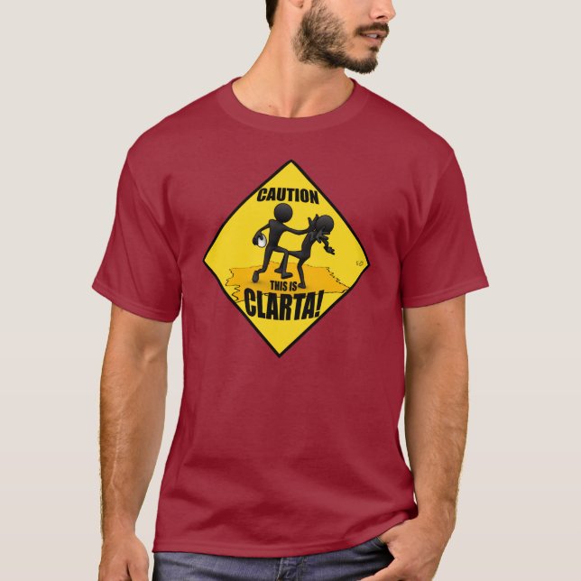 Denna är CLARTA! Tee Shirt (Framsida)