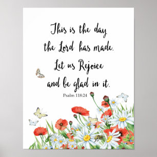 Denna är dagen som lorden har gjort psalmen poster