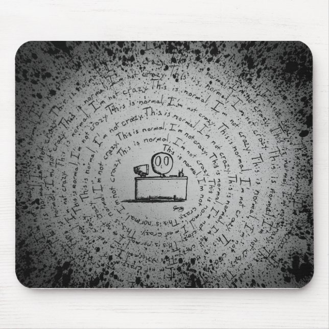 Denna är det normalamusen vadderar musmatta (Framsidan)