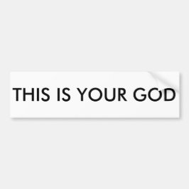 DENNA ÄR DIN GUDbildekal Bildekal