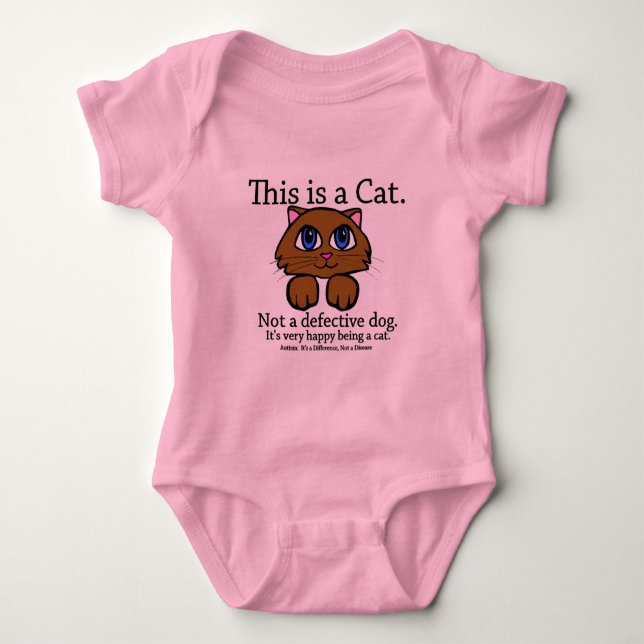 Denna är en katt tee shirt (Framsida)