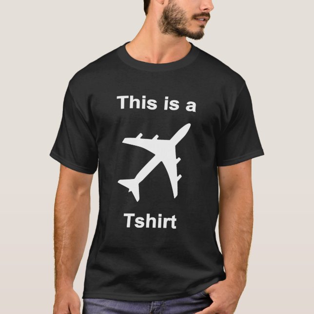 Denna är en plan T-tröja T-shirt (Framsida)