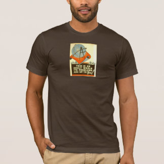 Denna är en vuxen värld t-shirt