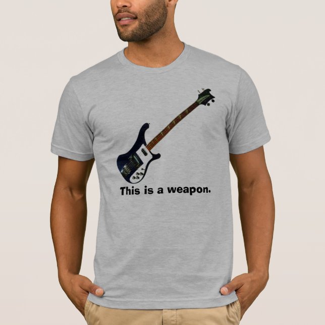 Denna är en weapon. t shirt (Framsida)