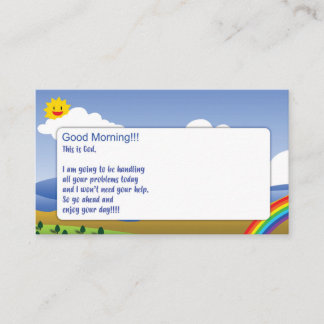 Denna är gudkort- och kramkupongen visitkort