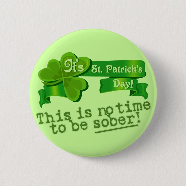 Denna är ingen Time som är nykter! Knapp (Framsida)