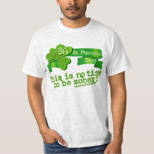 Denna är ingen Time som är nykter T Shirt