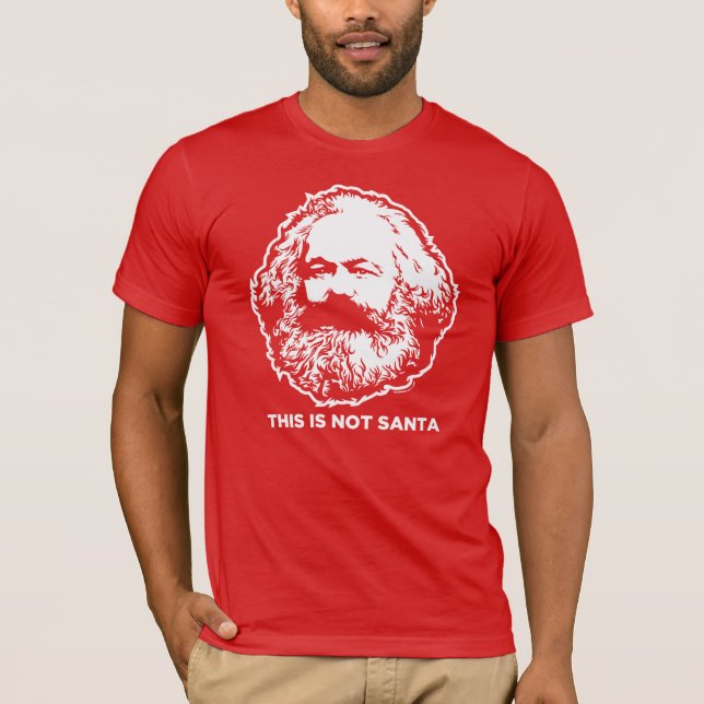 Denna är inte den Santa skjortan Tee (Framsida)