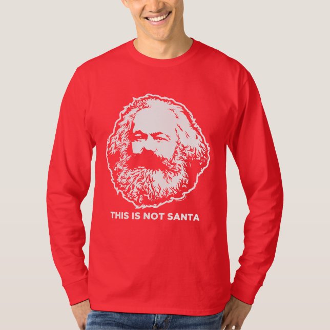 Denna är inte den Santa skjortan Tröja (Framsida)