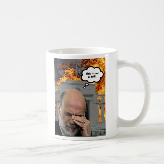 Denna är inte en drillborr kaffemugg (Höger)