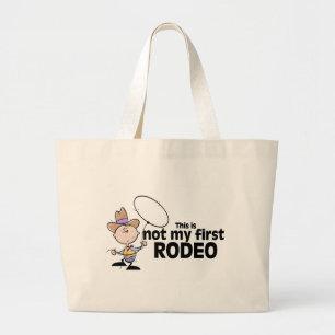 Denna är inte min första Rodeo Jumbo Tygkasse