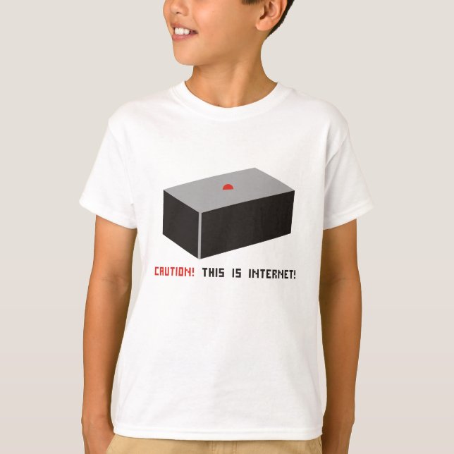 Denna är internet! tröja (Framsida)