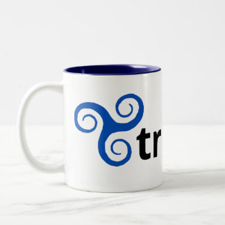 Denna är koppen av en hacker! Två-Tonad mugg