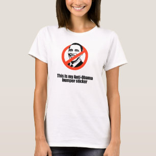 Denna är min Anti-Obama bildekal T-shirt
