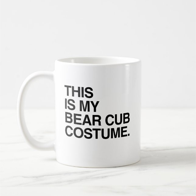 DENNA ÄR MIN BJÖRNUNGE COSTUME.png Kaffemugg (Vänster)