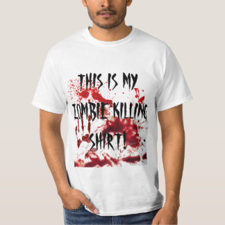 DENNA ÄR MIN DÖDANDE SKJORTA FÖR ZOMBIEN T-SHIRT