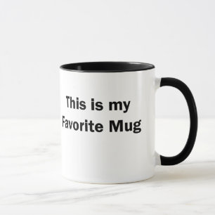 Denna är min favorit- mugg