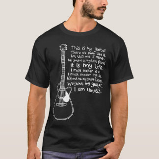 Denna är min gitarr tee shirt