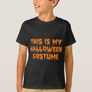 Denna är min Halloween dräkt T-shirt