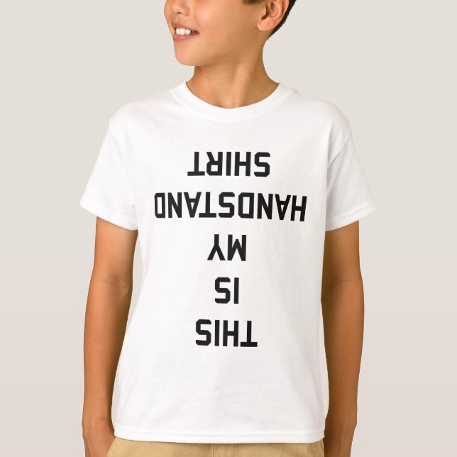 Denna är min handstansskjorta t-shirt (Framsida)