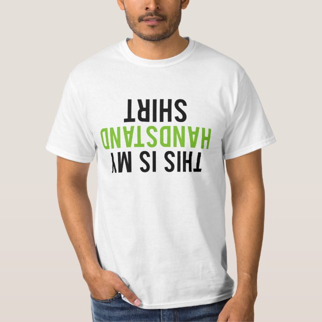 Denna är min handstansskjorta t-shirt (Framsida)
