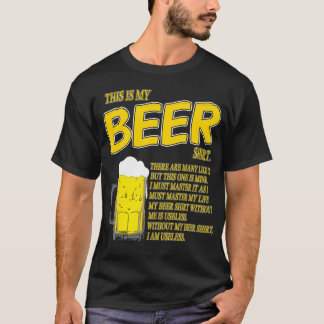 Denna är min ölskjorta t-shirt