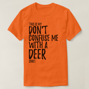 Denna är min orange för hjortjaktskjortan t shirt