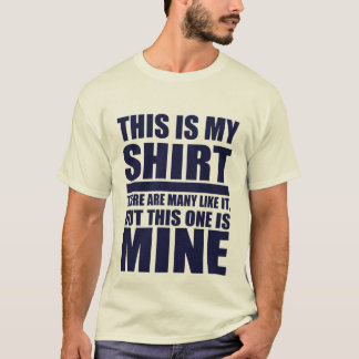 DENNA ÄR MIN SKJORTA - rifleman'sens bekännelse T-shirt