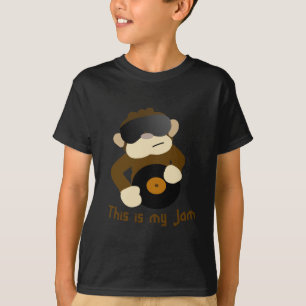 Denna är min sylt, apa t-shirt