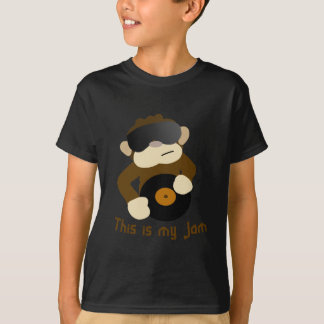 Denna är min sylt, apa t-shirt
