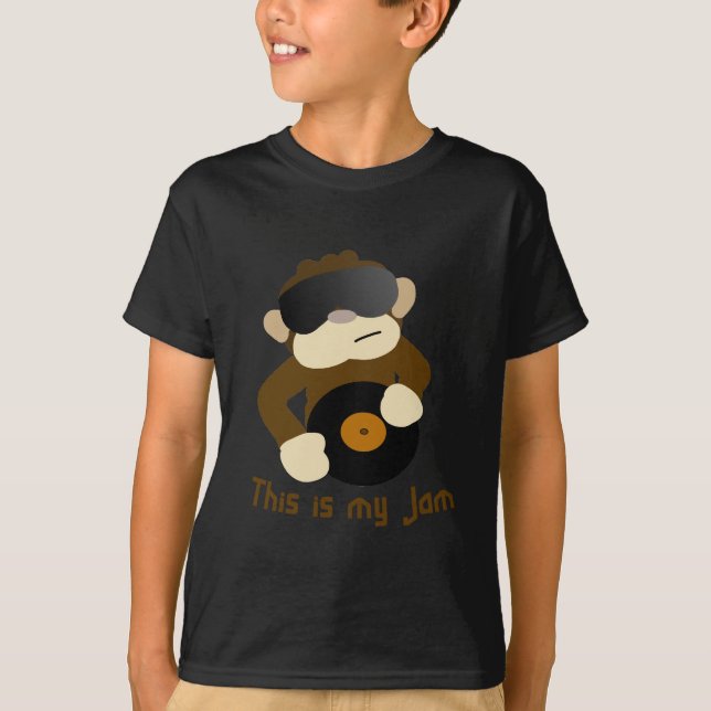 Denna är min sylt, apa t-shirt (Framsida)