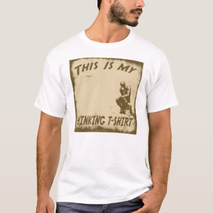 DENNA ÄR MIN TÄNKANDE T-TRÖJA T SHIRT