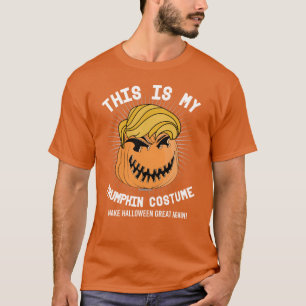 Denna är min Trumpkin dräkt - gör Halloween Tee Shirt