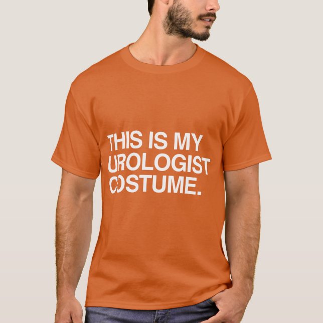 DENNA ÄR MIN UROLOGDRÄKT TEE SHIRT (Framsida)