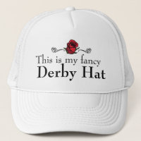 Denna är min utsmyckade Derby hatt