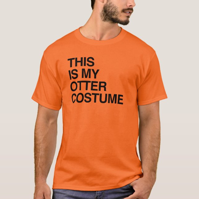DENNA ÄR MIN UTTER HALLOWEEN COSTUME.png Tee Shirt (Framsida)