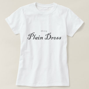 Denna är min vanliga klänning tee shirt