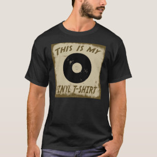 DENNA ÄR MIN VINYLT-TRÖJA T SHIRT