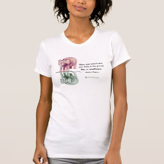 Denna är MindfulnesselefantT-tröja T-shirt