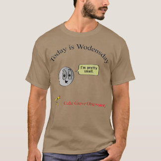 Denna är onsdagskjortan t shirt