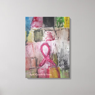 Denna artikel skapades för Bröstcancer medvetenhet Canvastryck
