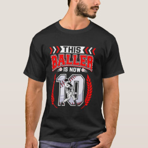 Denna Baller är nu 10 år gammal basebollälskare Bo T Shirt
