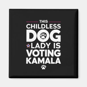Denna barnlösa hunddam dammen röstar Kamala val  Magnet