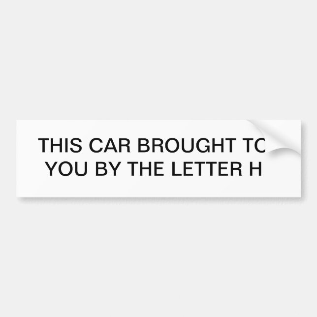 DENNA BIL SOM KOMMAS MED TILL DIG AV BREVHET BILDEKAL (Framsidan)