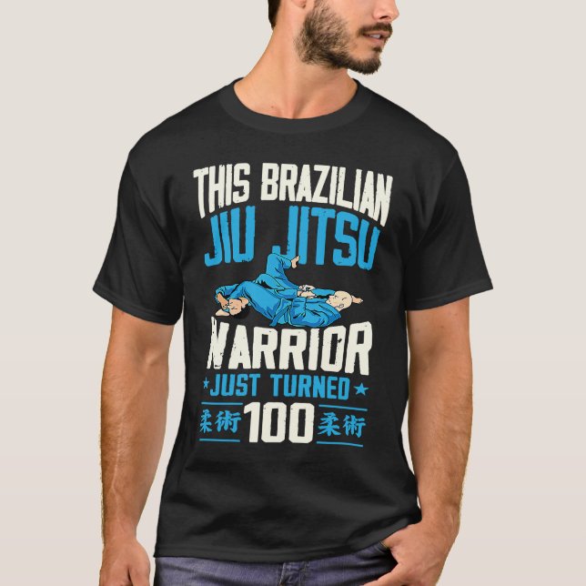 Denna brasilianska Jiu Jitsu-krigare har just fyll T Shirt (Framsida)