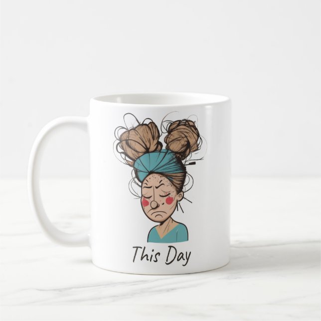 Denna dag | Har det jobbigt  Kaffemugg (Vänster)