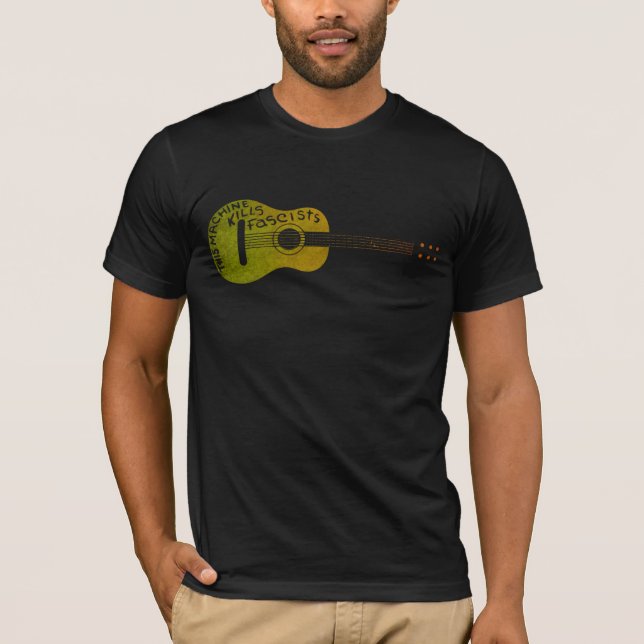 Denna döda i maskin fascist t shirt (Framsida)