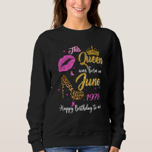Denna drottning föddes i juni 1978, 44:e födelseda t shirt