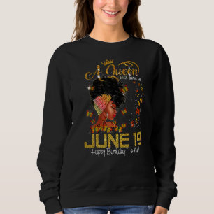 Denna drottning föddes i juni 19 Grattis på födels T Shirt