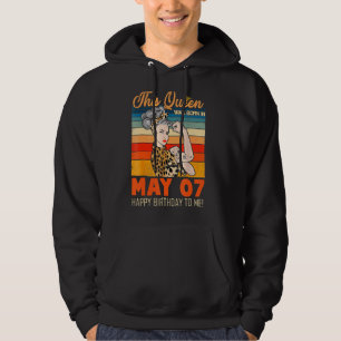 Denna drottning föddes i maj 2007 Grattis på födel Hoodie